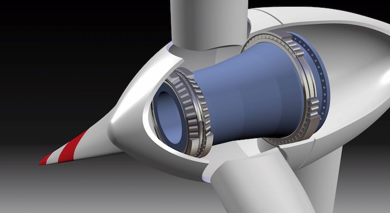 Wind turbine bearings
